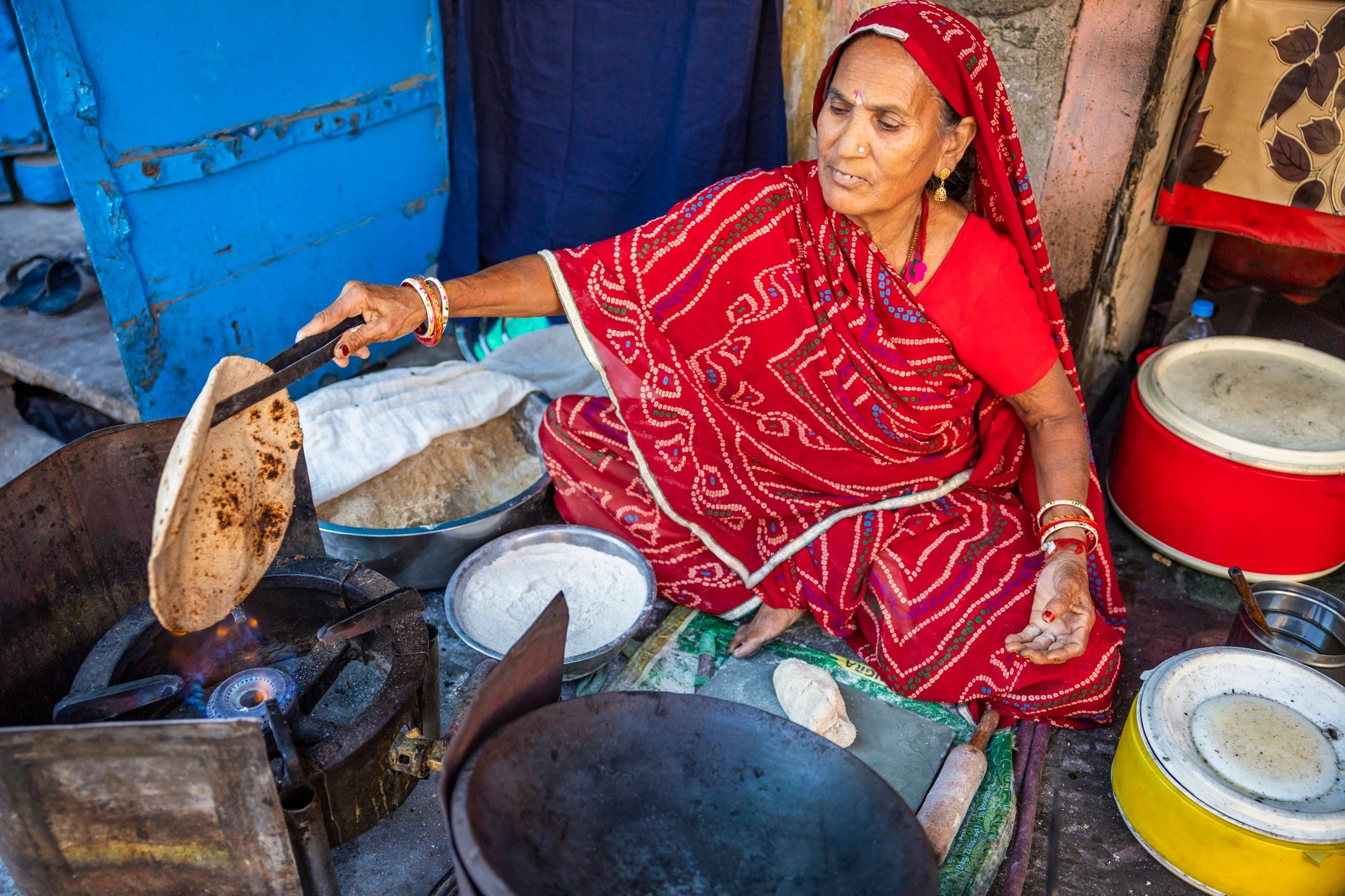 Traditional home-style food preparation